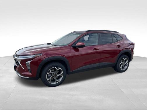 Crimson Metallic 2025 Chevrolet Trax LT