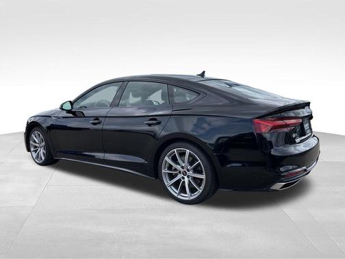 White 2025 Audi A5 Sportback 45 S Line Premium