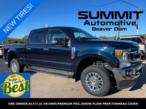 Antimatter Blue Metallic 2022 Ford F-350 XLT