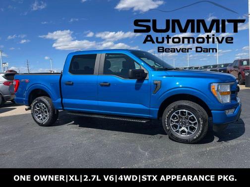 Velocity Blue Metallic 2021 Ford F-150 XL