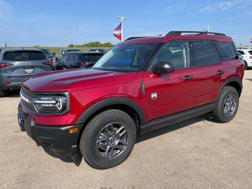 Ruby Red Metallic Tinted Clearcoat 2025 Ford Bronco Sport Big Bend