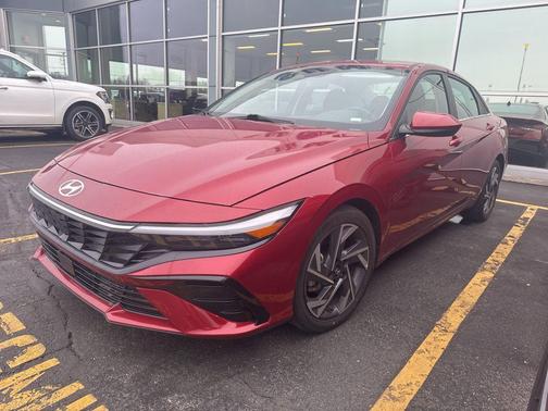 Ultimate Red 2025 Hyundai ELANTRA SEL