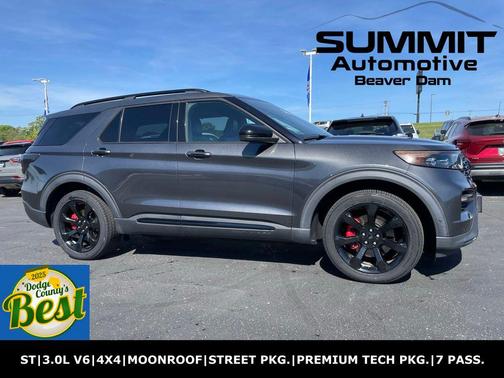 Magnetic Metallic 2020 Ford Explorer ST