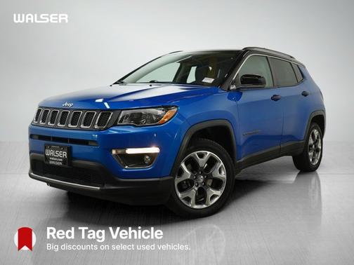 Laser Blue Pearlcoat 2020 Jeep Compass Limited