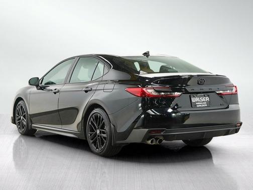 Midnight Black Metallic 2025 Toyota Camry SE