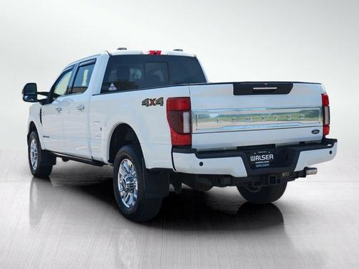 White Metallic 2020 Ford F-350 Limited