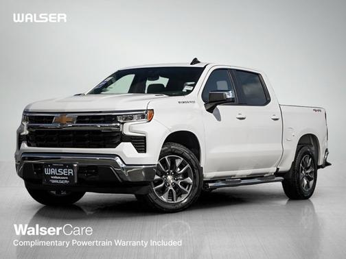 Summit White 2026 Chevrolet Silverado 1500 1LT