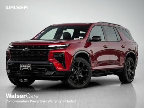 Radiant Red Tintcoat 2026 Chevrolet Traverse AWD RS