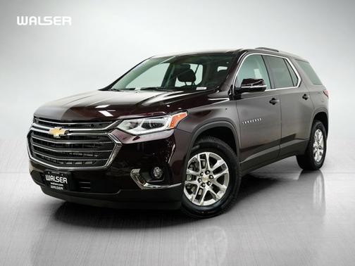 Black Currant Metallic 2018 Chevrolet Traverse LT Cloth