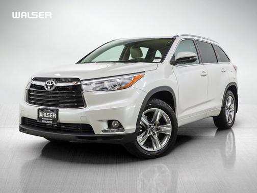 White 2016 Toyota Highlander Limited