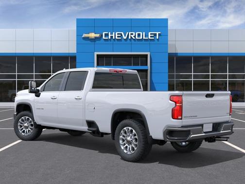 Summit White 2026 Chevrolet Silverado 3500 LTZ