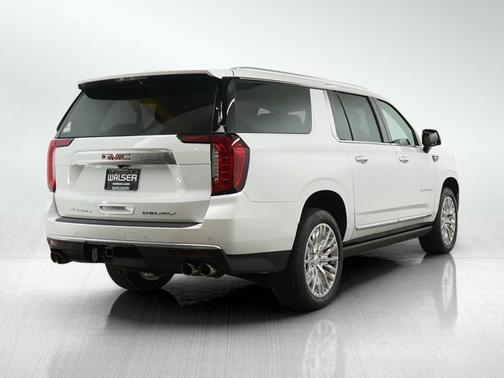 White Frost Tricoat 2024 GMC Yukon XL Denali