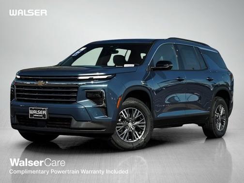 Lakeshore Blue Metallic 2026 Chevrolet Traverse AWD LT