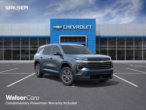 Lakeshore Blue Metallic 2026 Chevrolet Traverse AWD LT