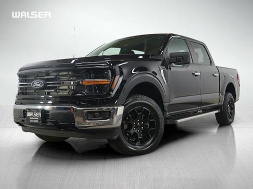 Agate Black Metallic 2025 Ford F-150 XLT