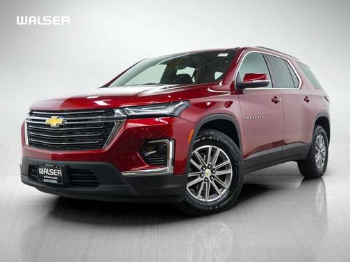 Radiant Red Tintcoat 2023 Chevrolet Traverse LT Cloth