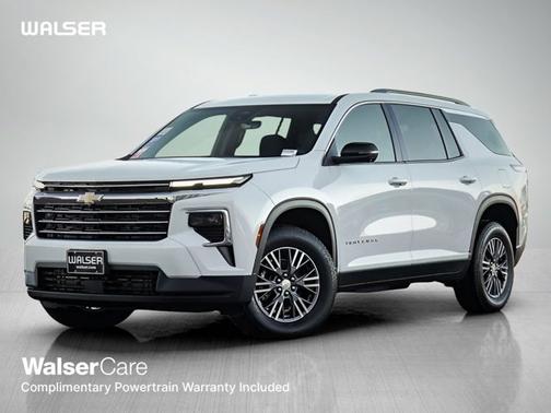 Summit White 2026 Chevrolet Traverse AWD LT