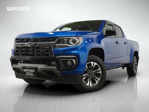 Bright Blue Metallic 2022 Chevrolet Colorado 4WD Z71