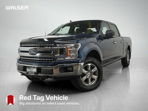 Blue 2019 Ford F-150 XLT