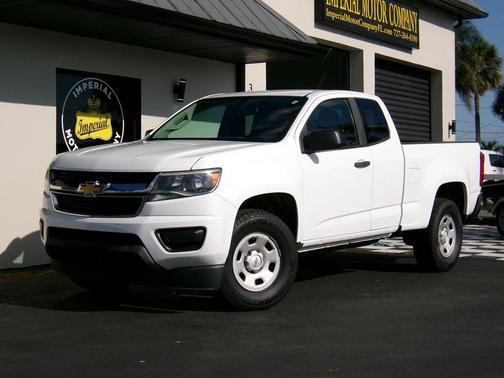 Summit White 2018 Chevrolet Colorado WT