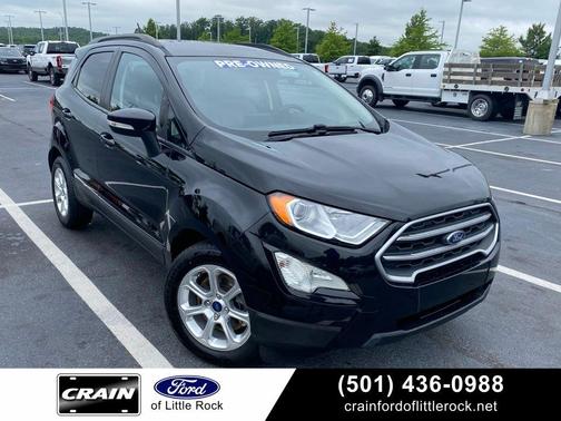 Shadow Black 2021 Ford EcoSport SE