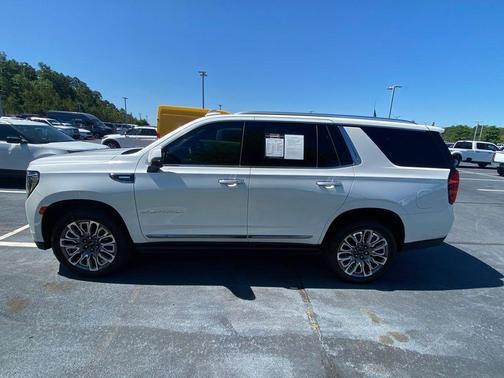White Frost Tri-Coat 2024 GMC Yukon Denali Ultimate