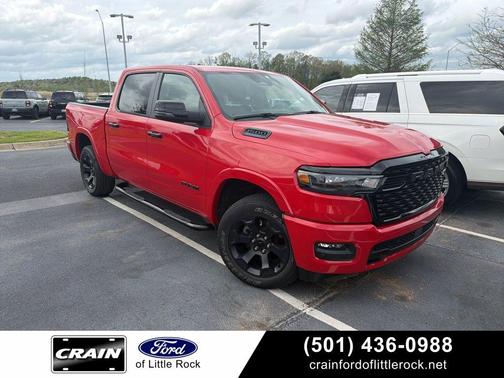 Flame Red Clearcoat 2025 RAM 1500 Big Horn/Lone Star