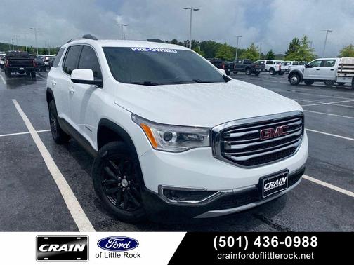 Summit White 2019 GMC Acadia SLT-1