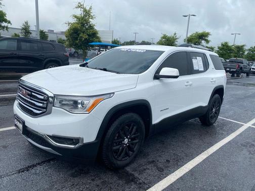 Summit White 2019 GMC Acadia SLT-1