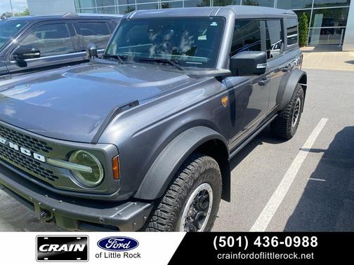 Carbonized Gray Metallic 2023 Ford Bronco Badlands