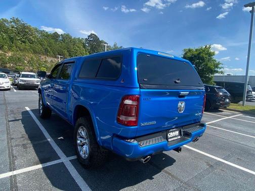 Hydro Blue Pearlcoat 2021 RAM 1500 Laramie