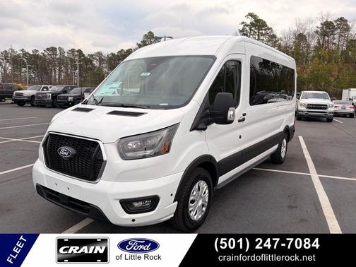 Oxford White 2026 Ford Transit-350 XLT