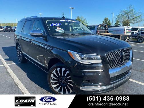 Infinite Black Metallic 2022 Lincoln Navigator Black Label