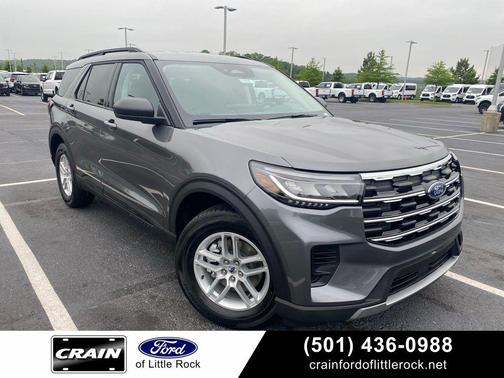 Gray 2026 Ford Explorer Active