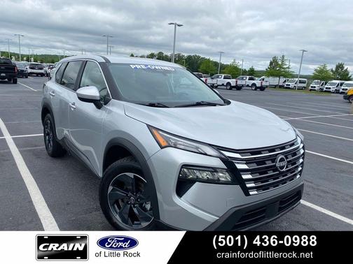 Brilliant Silver Metallic 2025 Nissan Rogue SV