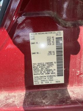 2023 Nissan Altima 2.5 SV