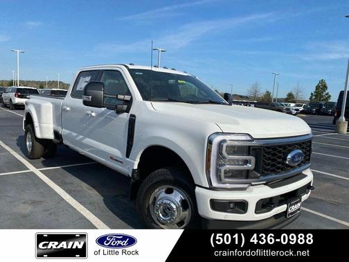 White Metallic 2026 Ford F-350 Platinum
