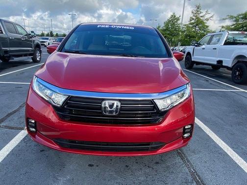 Radiant Red Metallic II 2024 Honda Odyssey Touring
