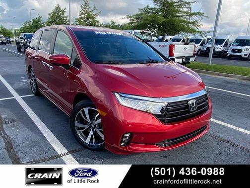 Radiant Red Metallic II 2024 Honda Odyssey Touring