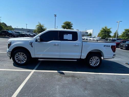 White Metallic 2024 Ford F-150 Lariat