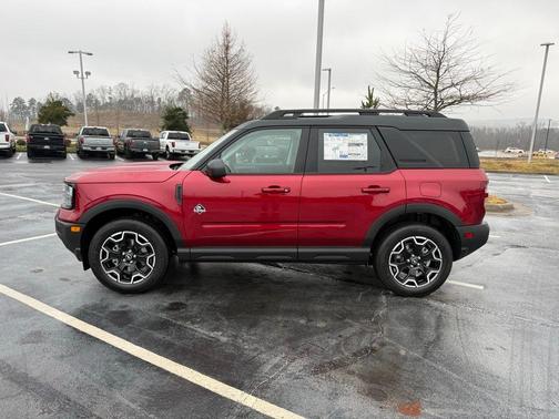 Ruby Red Metallic 2025 Ford Bronco Sport Outer Banks