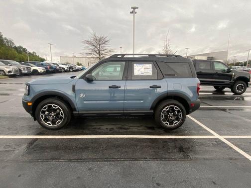 Azure Gray Metallic 2026 Ford Bronco Sport Outer Banks