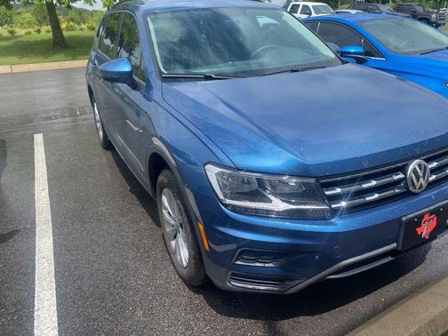 Silk Blue Metallic 2020 Volkswagen Tiguan 2.0T S
