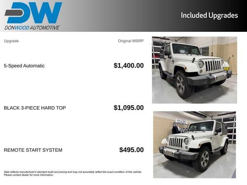 2018 Jeep Wrangler JK Sahara