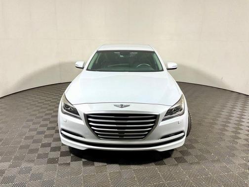 Casablanca White 2015 Hyundai Genesis 3.8