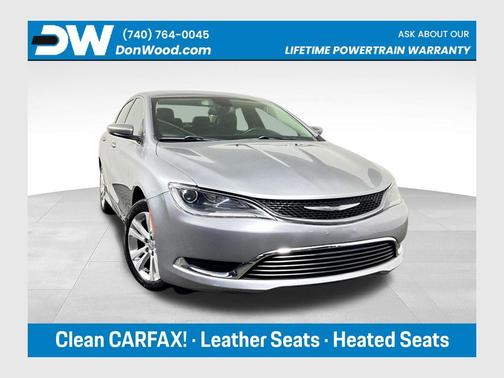 Billet Silver Metallic Clearcoat 2017 Chrysler 200 Limited
