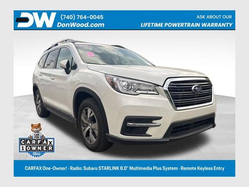 Crystal White Pearl 2021 Subaru Ascent Premium 7-Passenger
