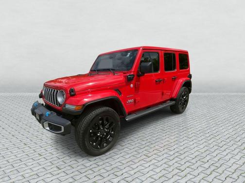 Firecracker Red Clearcoat 2024 Jeep Wrangler 4xe Sahara