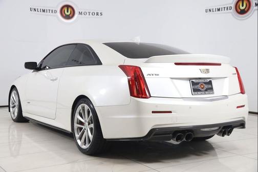 Crystal White Tricoat 2016 Cadillac ATS-V