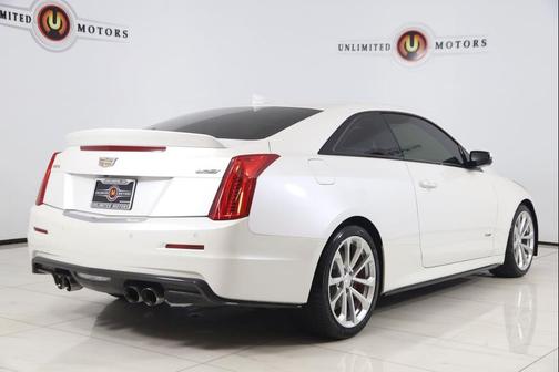 Crystal White Tricoat 2016 Cadillac ATS-V